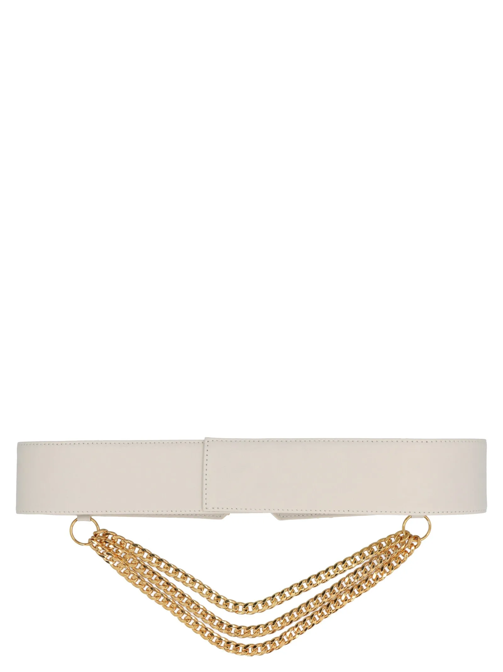 Alessandra Rich Chain Embellished Belt