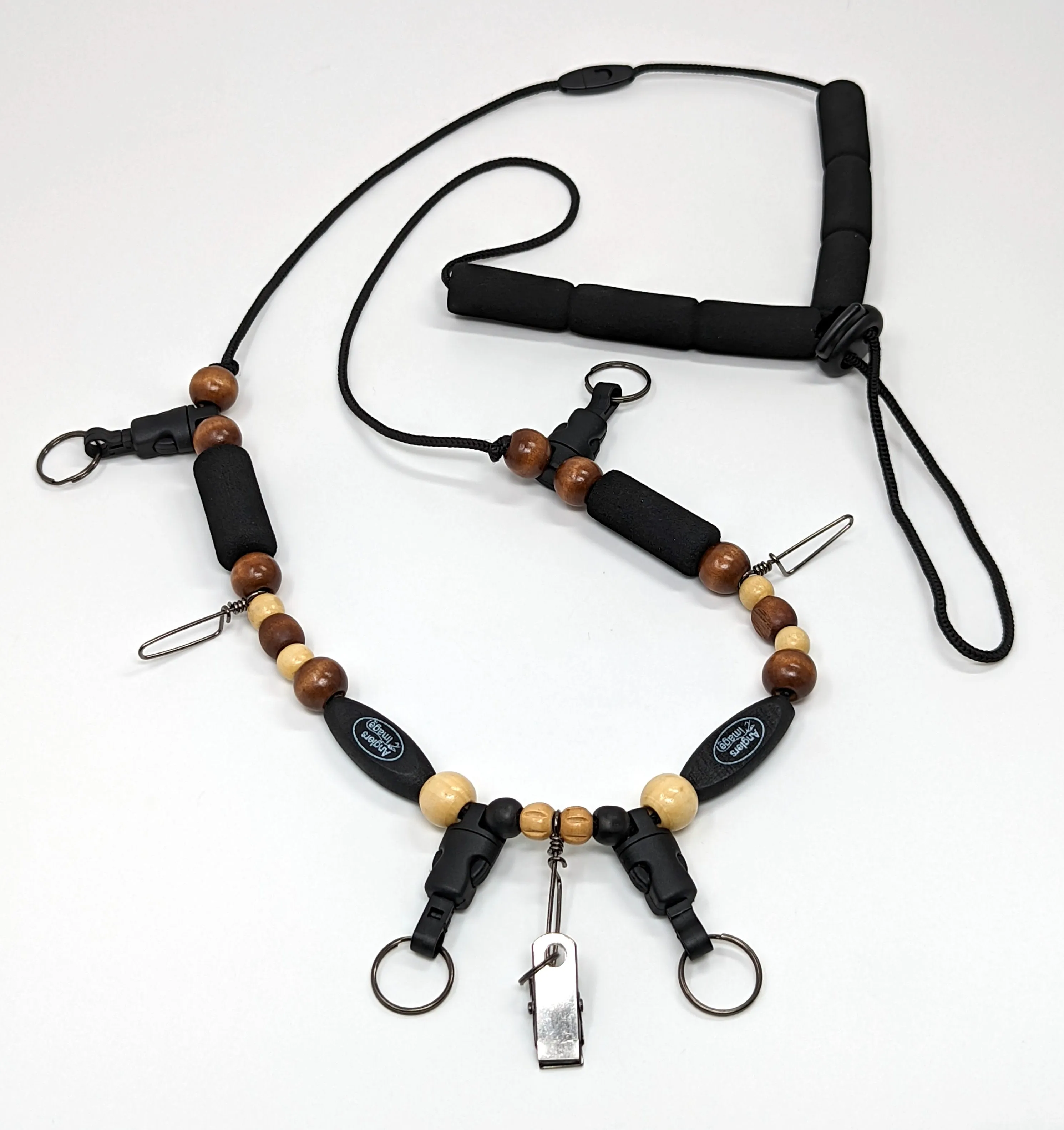 Anglers Image Deluxe Beaded Lanyard