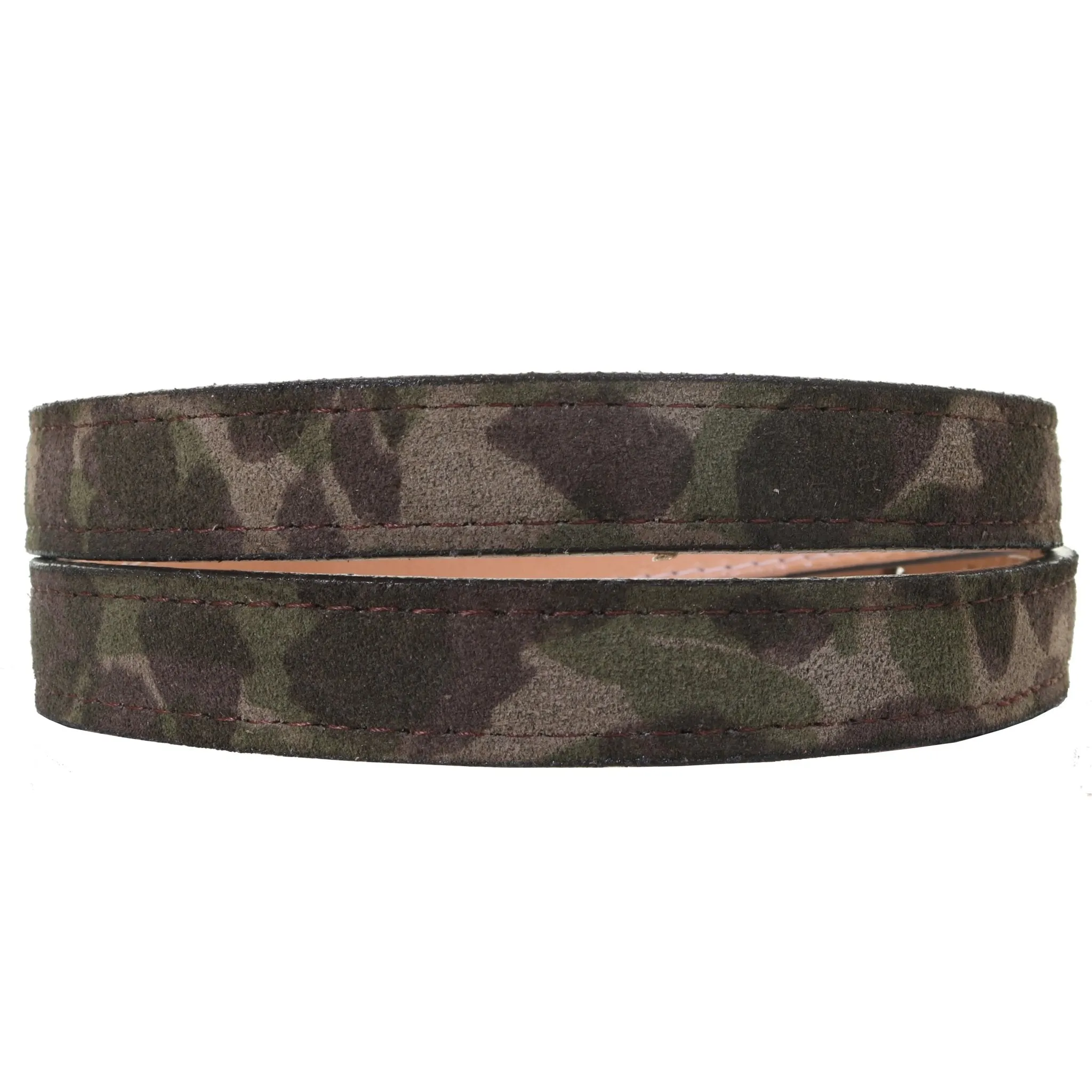 B1144 - Camo Suede Belt