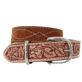 B1203 - Toast Suede Belt