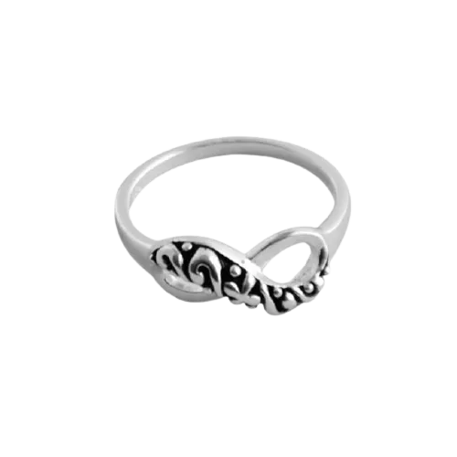 Barse Infinity Ring-Sterling Silver