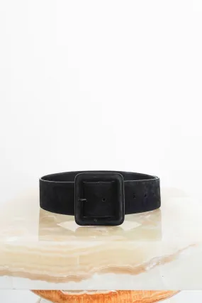 black suede belt RRP £450