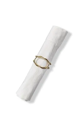 Brass Infinity Napkin Rings