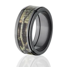 Break Up Infinity Camo Wedding Rings, Men's Camo Bands