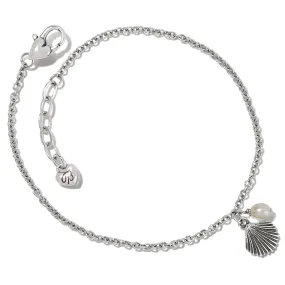 Brighton Silver Shells Anklet