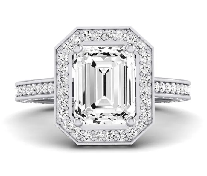 Buttercup - Emerald Lab Diamond Engagement Ring (IGI Certified)