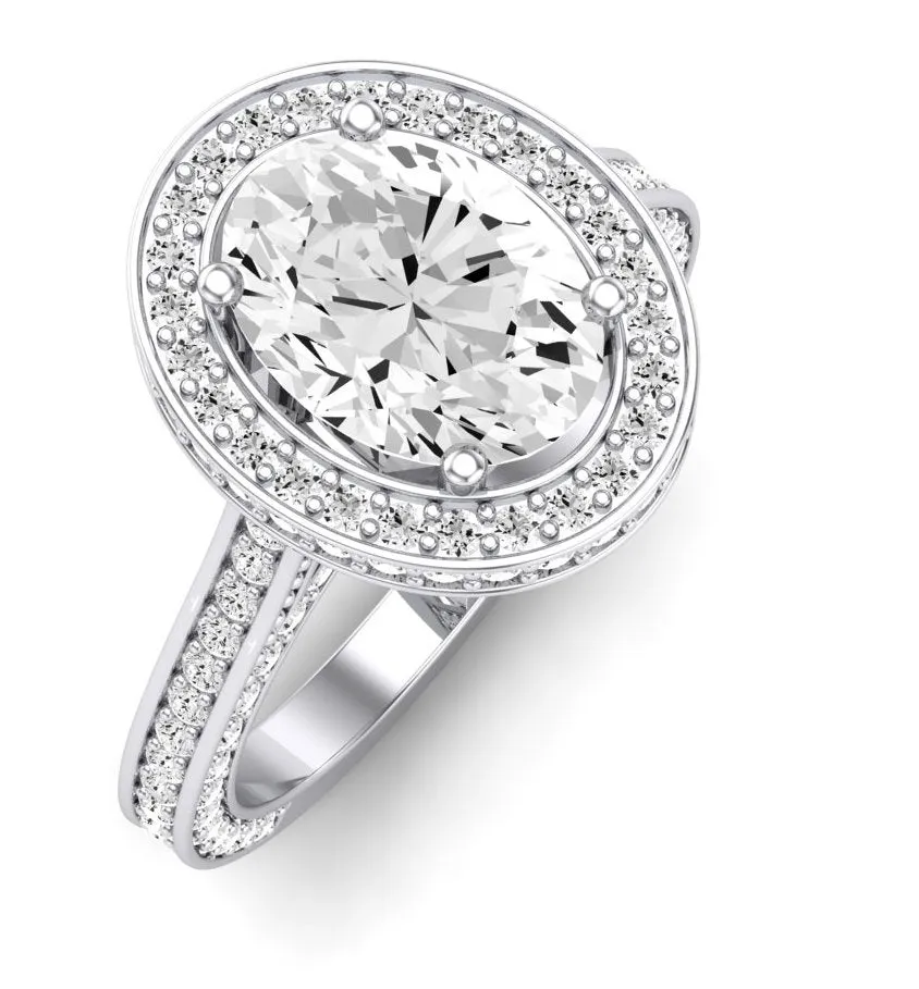 Buttercup - GIA Natural Oval Diamond Engagement Ring