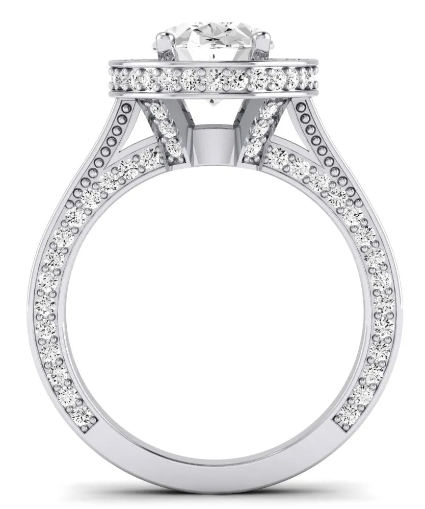 Buttercup - GIA Natural Oval Diamond Engagement Ring