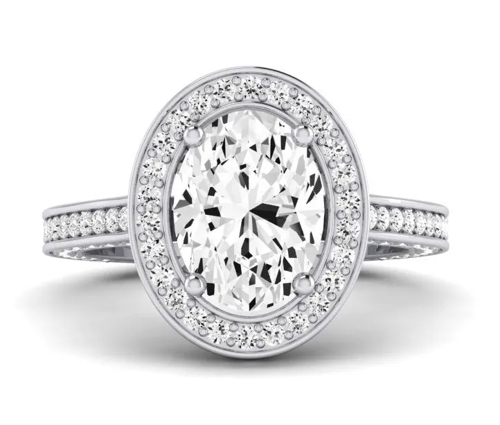 Buttercup - GIA Natural Oval Diamond Engagement Ring