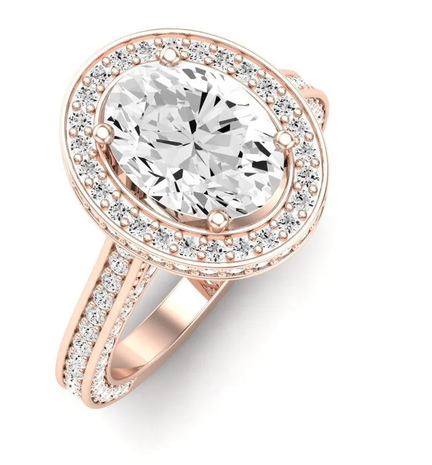 Buttercup - GIA Natural Oval Diamond Engagement Ring