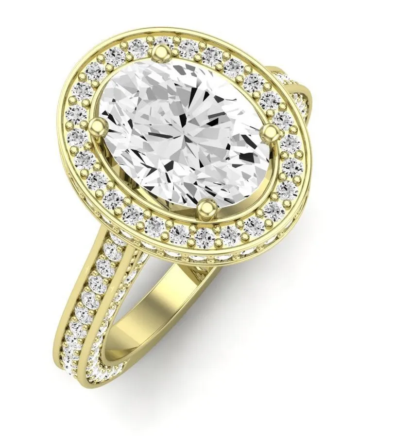 Buttercup - Oval Lab Diamond Engagement Ring (IGI Certified)