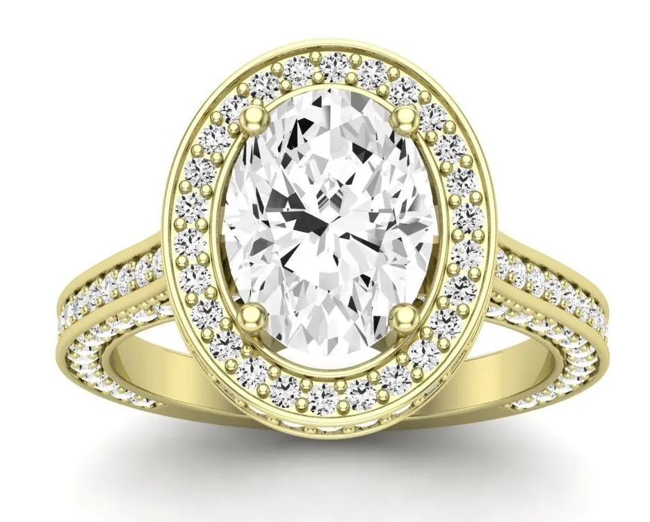 Buttercup - Oval Lab Diamond Engagement Ring (IGI Certified)