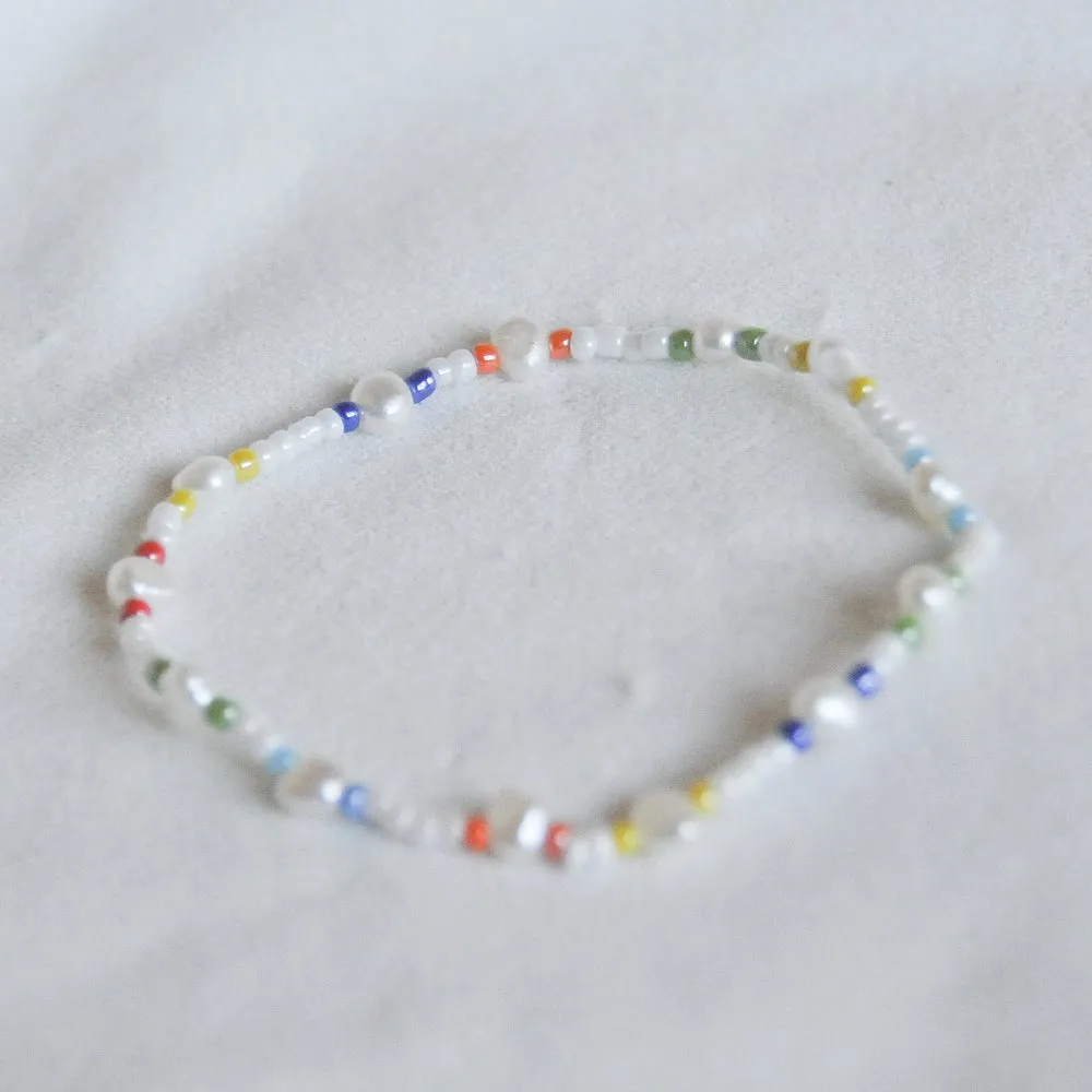 Colourful Pearl Bracelet