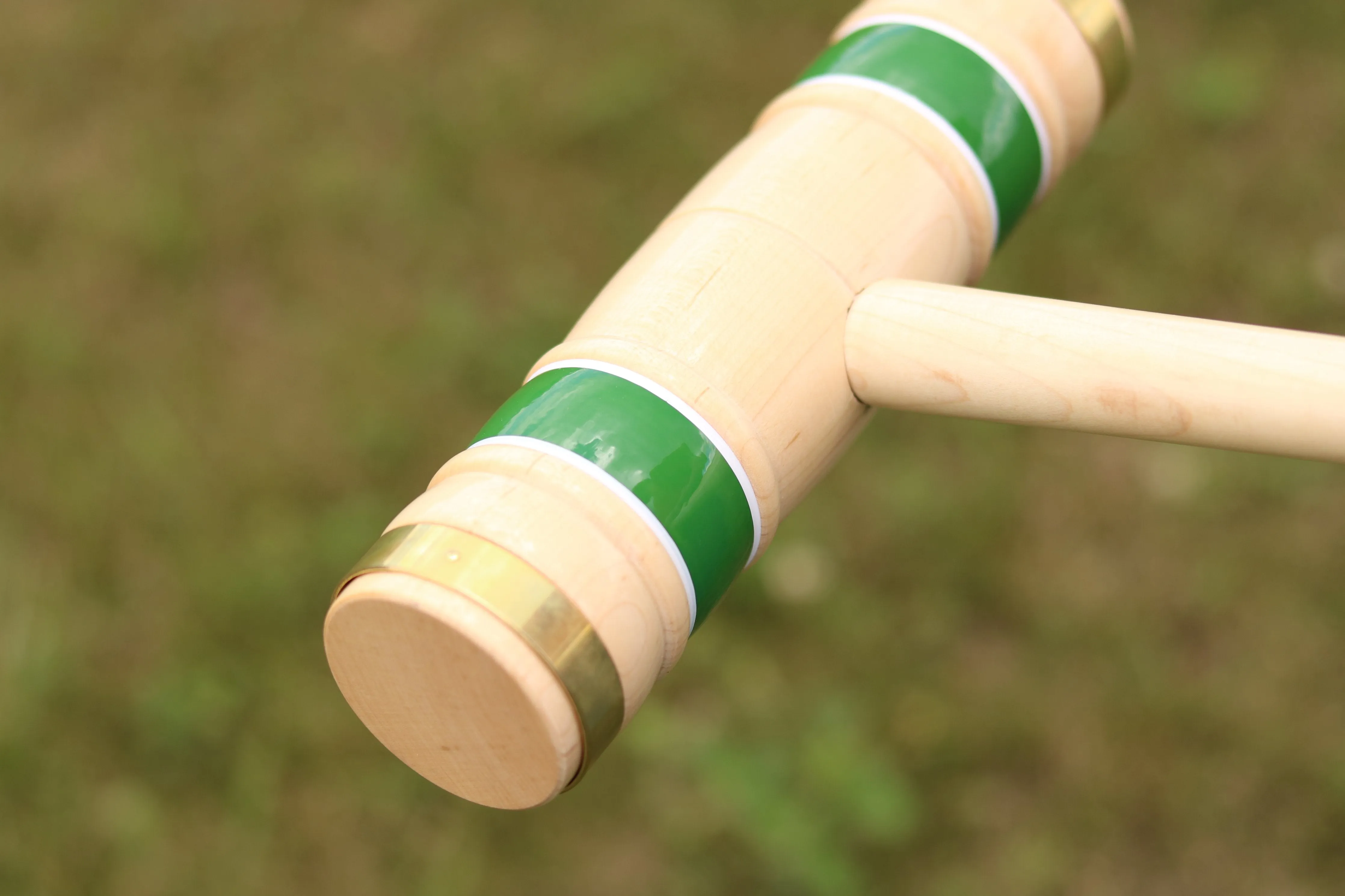 Deluxe 8-Player Croquet Game Set, Wooden Holder or Duffel Carry Bag