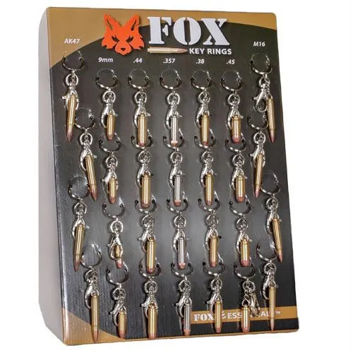 Deluxe Bullet Key Rings