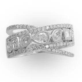 Diamond Multi-band Ring