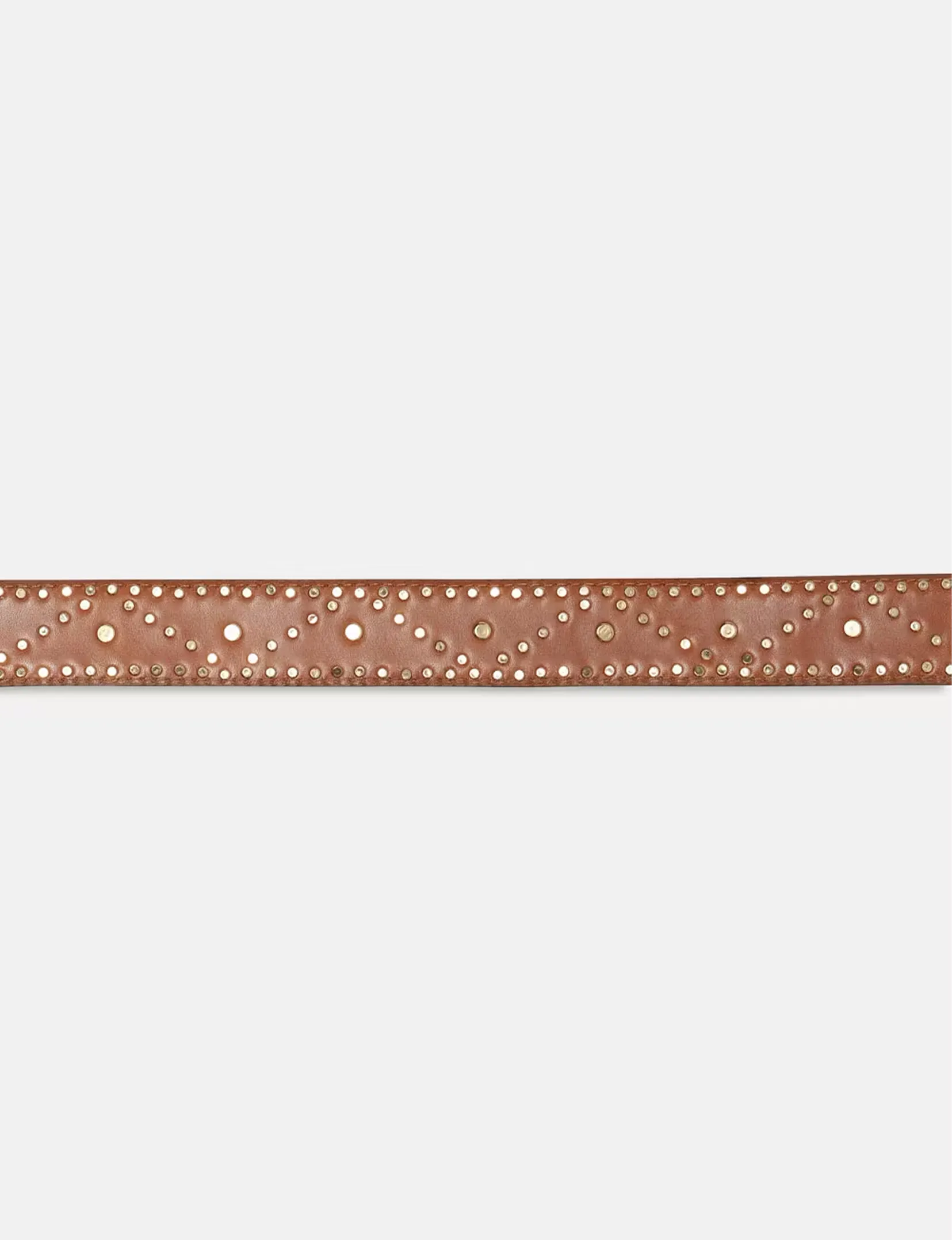 Embellished Belt, Tan