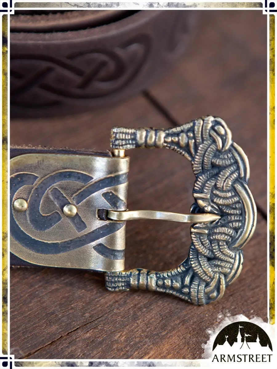 Embossed Viking Belt