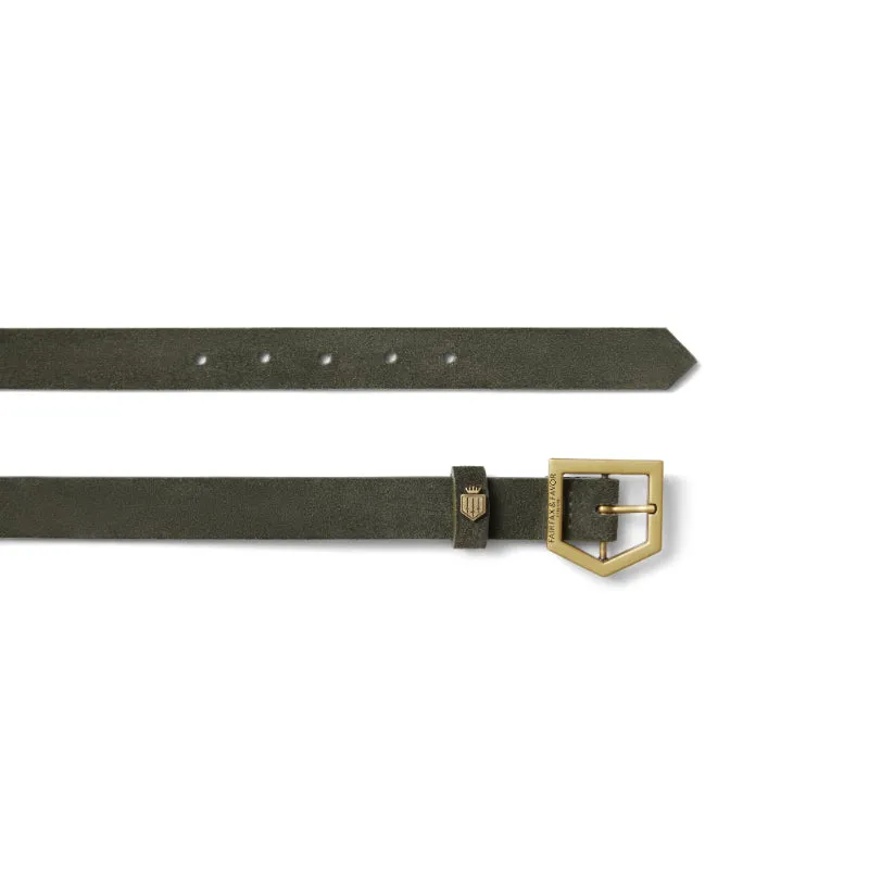 Fairfax & Favor Sennowe Ladies Belt - Moss Green