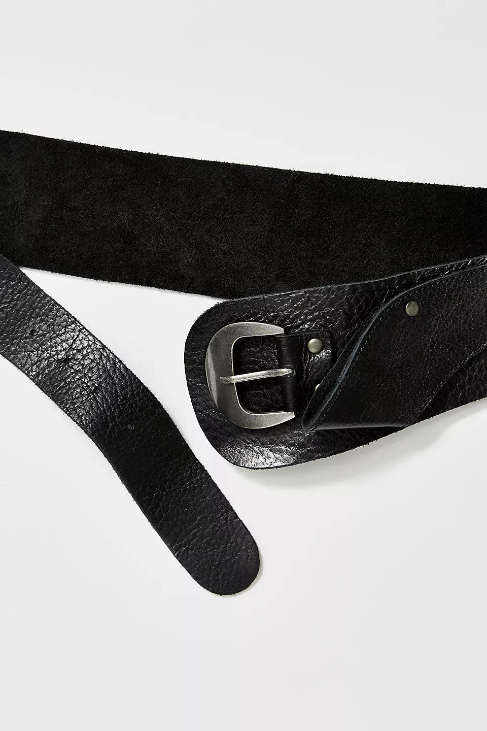 Free People Jericho Hip Belt in Black