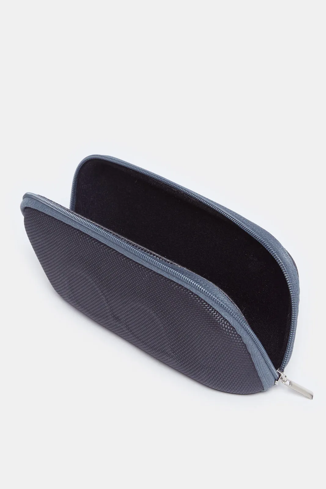 Girls Grey Solid Sunglass Case