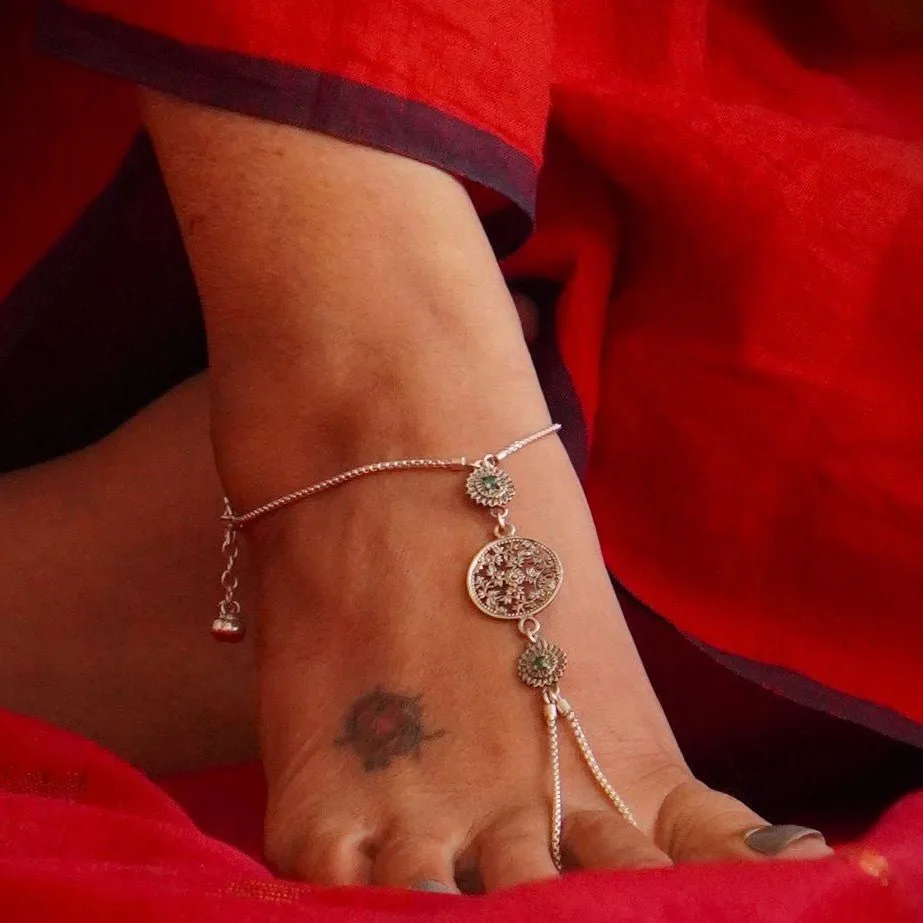 Gulistaan Jaali Anklet