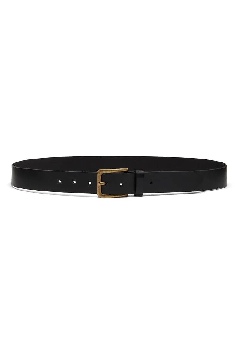 Hard Yakka Embossed Leather & Brass Buckle Belt (Y22826)