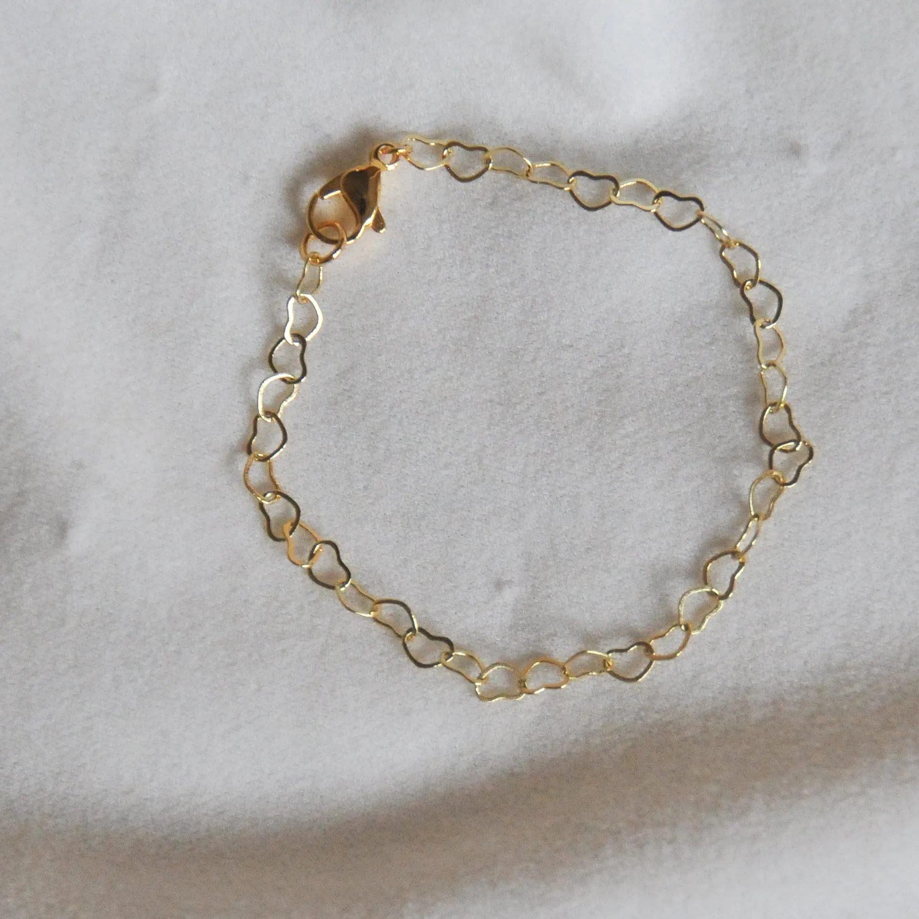 Heart Chain Bracelet