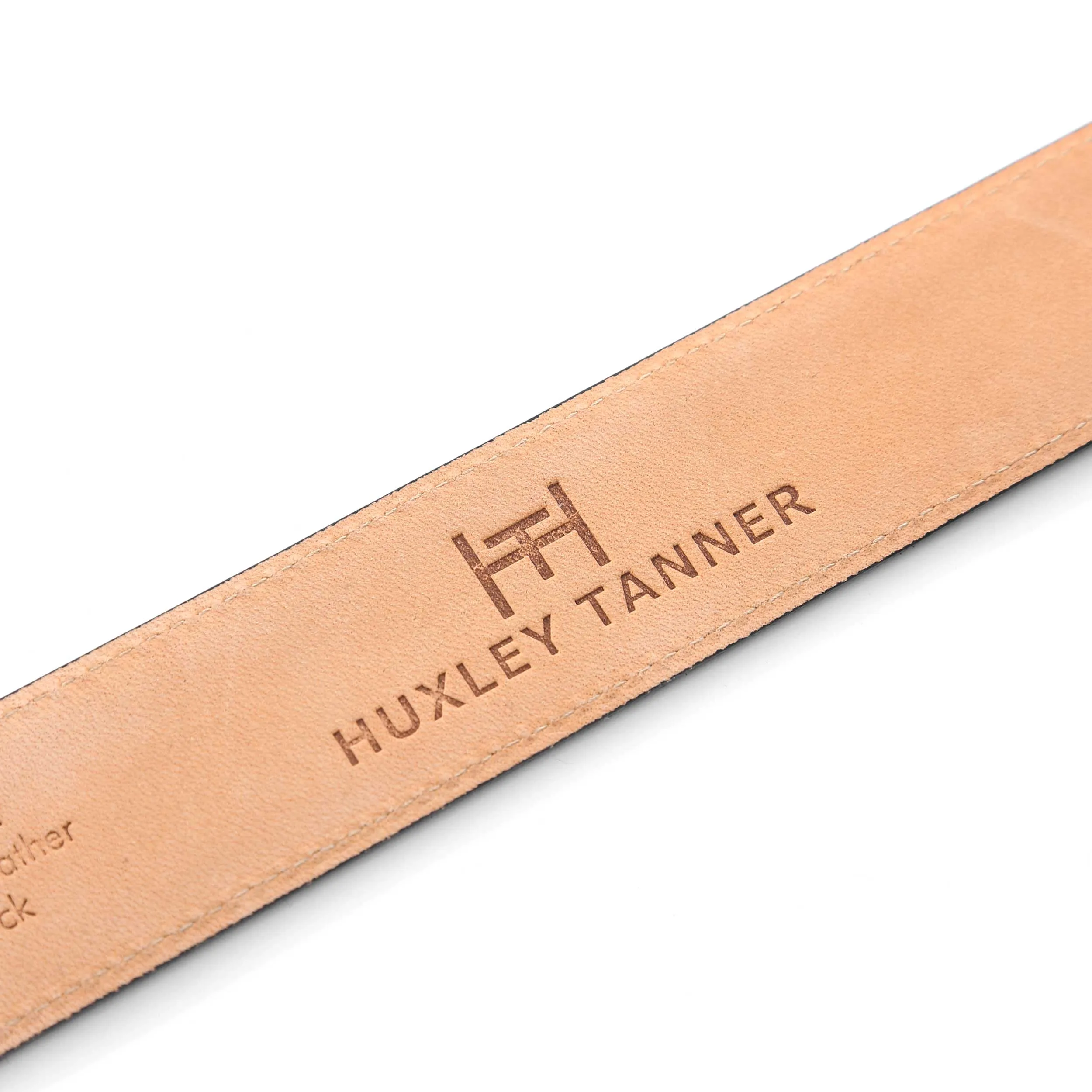 Huxley Tanner Palmer Suede Belt in Black