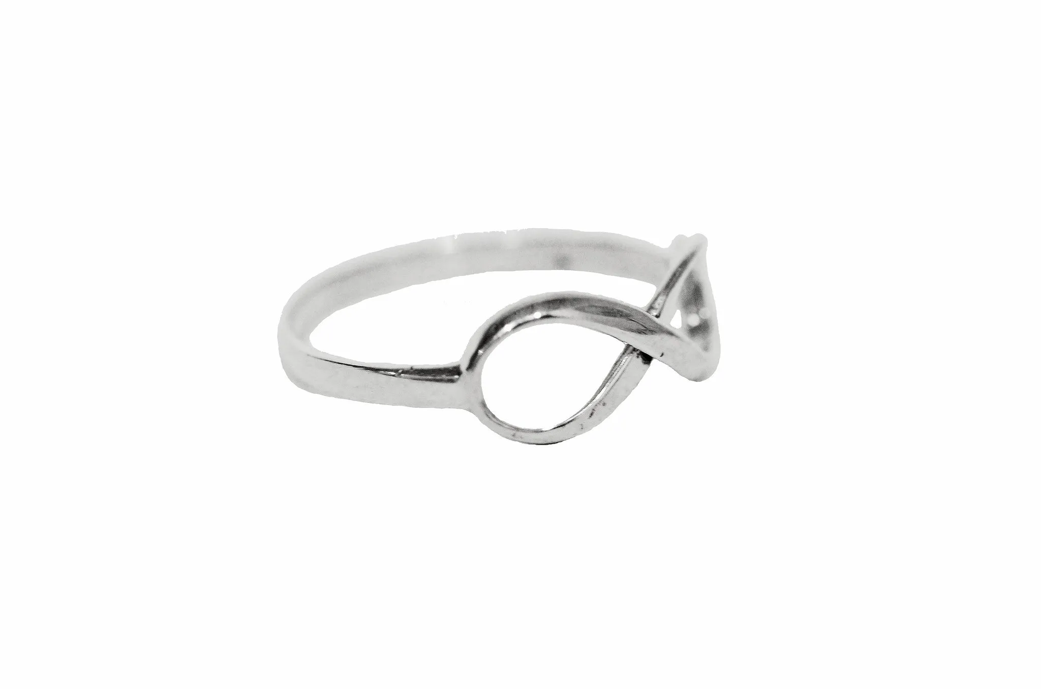 Infinity Ring - Sterling Silver