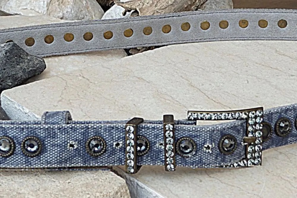 Jeans textile belt