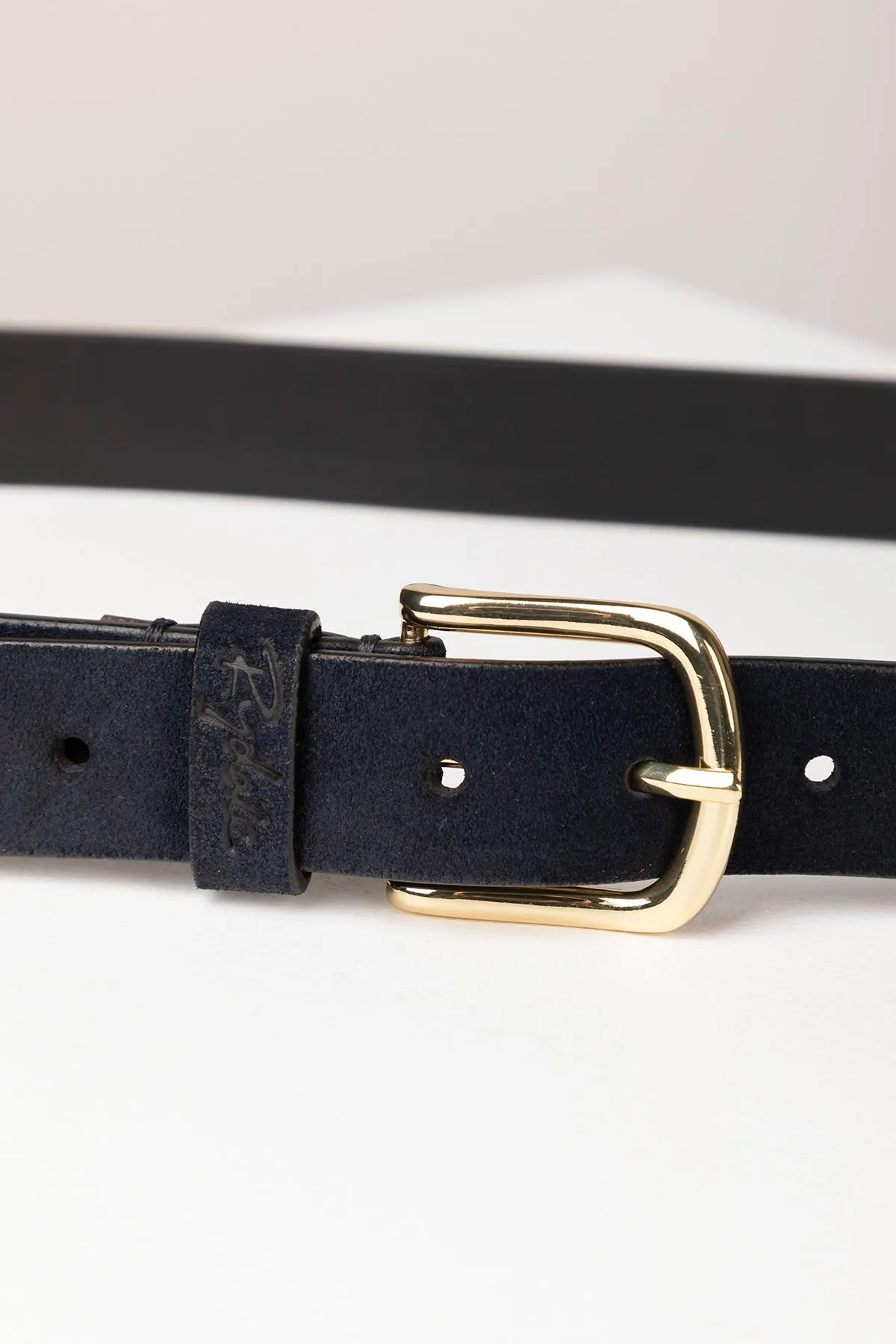 Ladies Suede Snaffle Belt - Lucinda