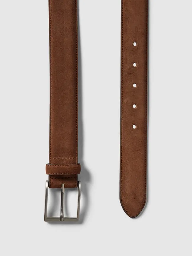 McNeal suede belt, brown