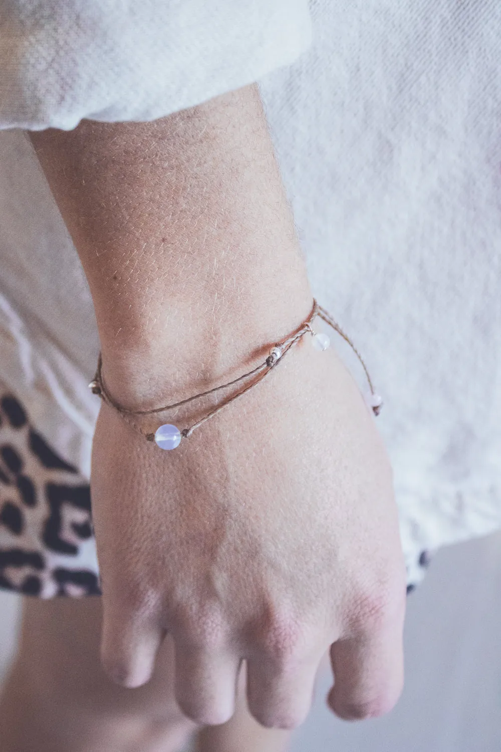 MOONSTONE CRYSTAL BRACELET