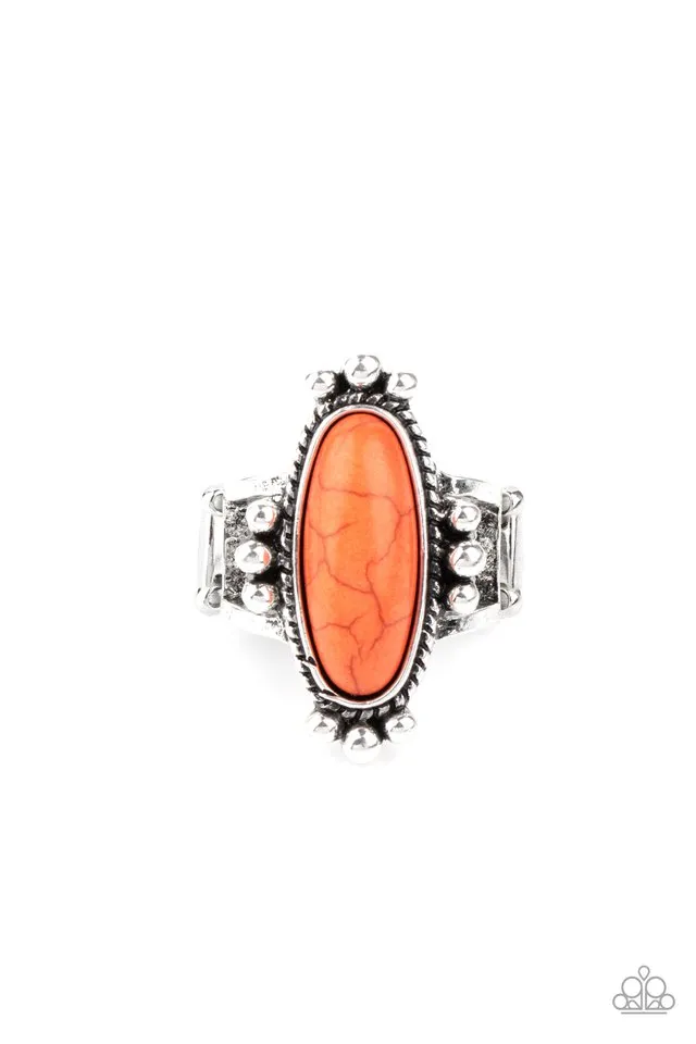 Paparazzi Ring ~ Pioneer Paradise - Orange