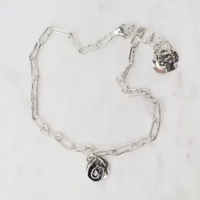 Rose Charm Anklet