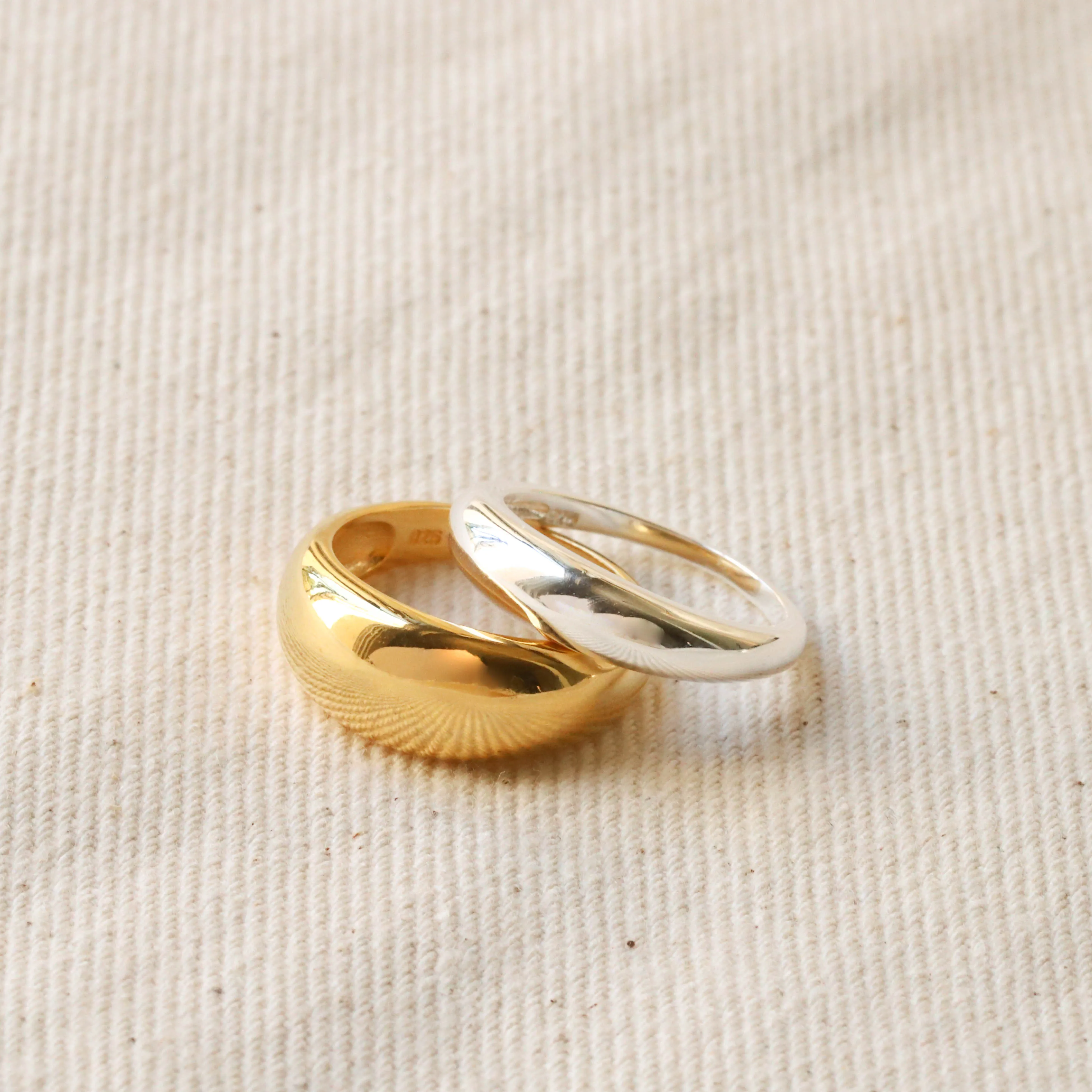 Slim Dome Ring