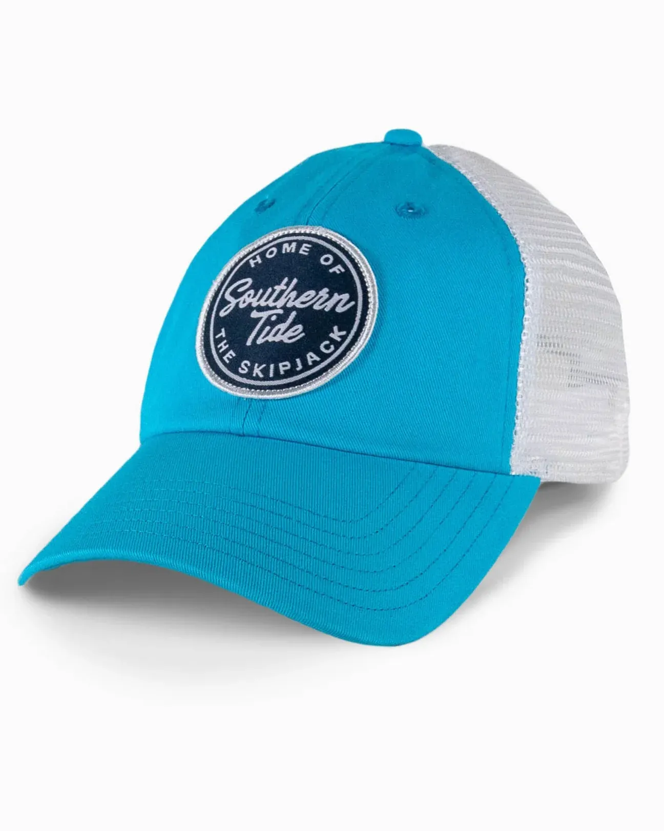 Southern Tide Home of the Skipjack Patch Trucker Hat / Blue