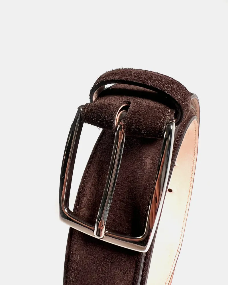 Suede Belt - Coffee