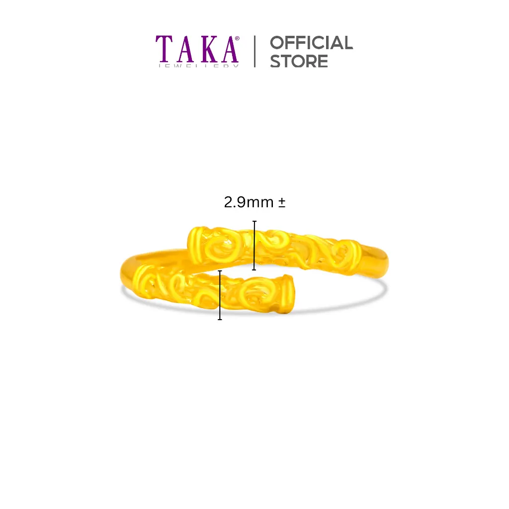 TAKA Jewellery 916 Gold Ring