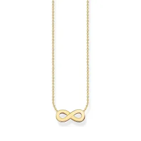 THOMAS SABO Necklace with infinity pendant - gold