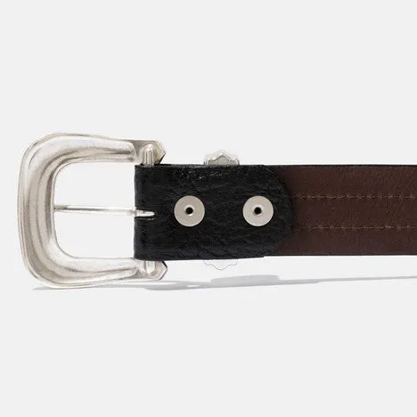 Vintage Bison Coloma Belt-Black